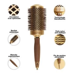 Brosse Nano Thermic Ø 55 Olivia Garden