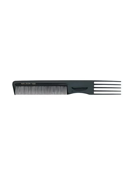 Peigne Fourchette Plastique Noir NelsonN°100