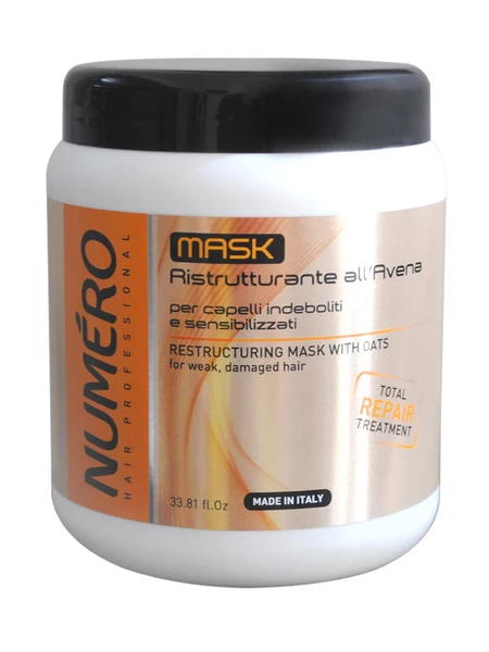Masque Crème Restructurante Numéro Avoine Brelil 1000ml