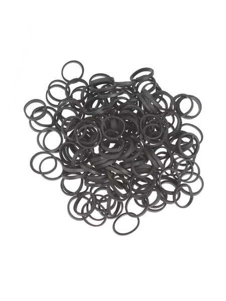 Elastiques Nattes Noirs Petit Modèle New & Beauty Ø15mm X500