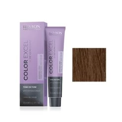 Color Excel Sans Ammoniaque By Revlonissimo N°5.34 Châtain Clair Doré Cuivré